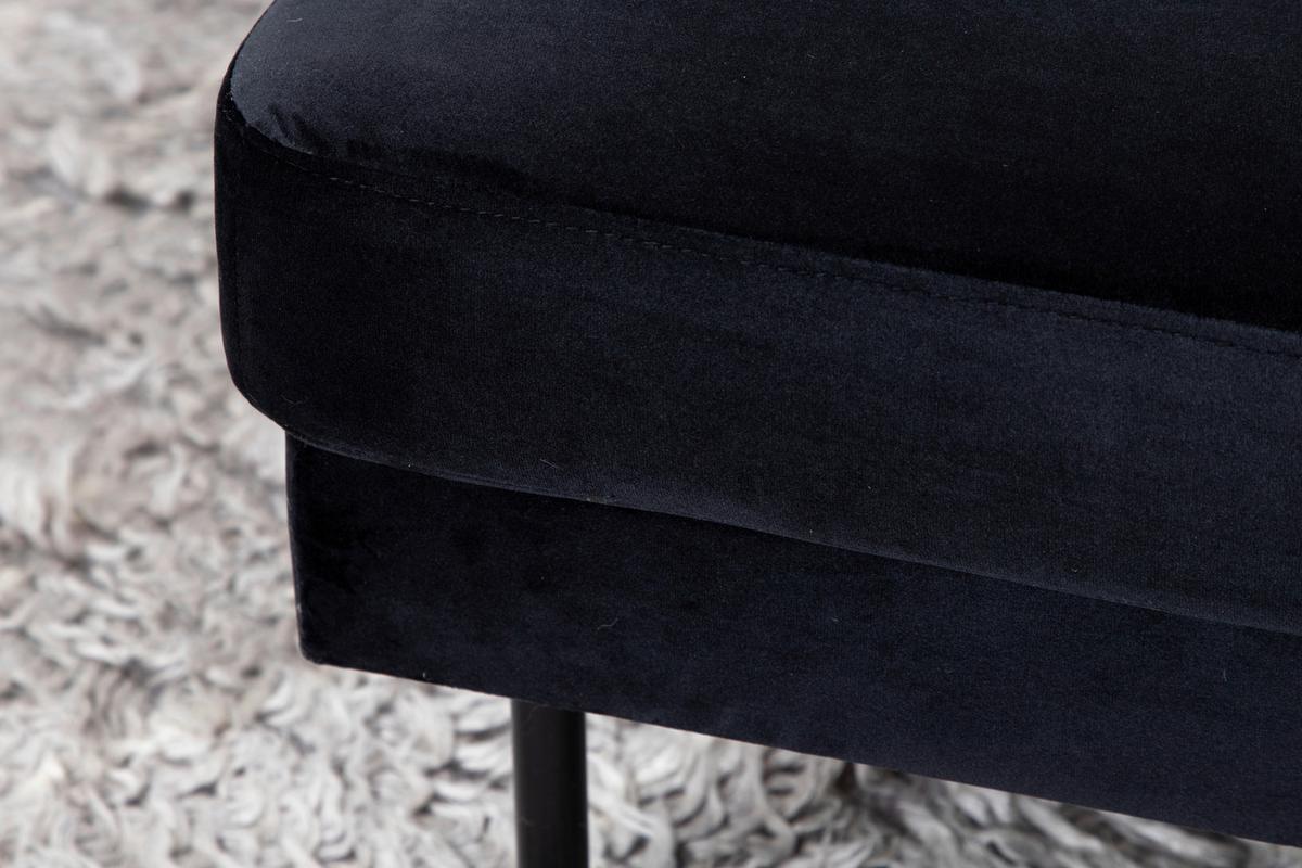 HOCKER ZOOM - Design, Textil/Metall (85/47/64cm) - Livetastic