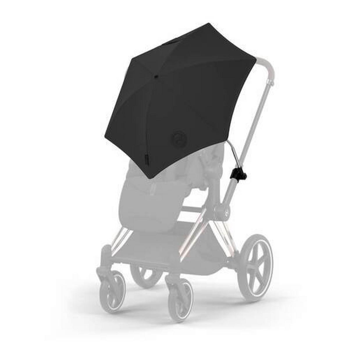 PARASOL PRZECIWSŁONECZNY 526000520 SONNENSCHIRM - beżowy/kolor srebrny, Basics, tworzywo sztuczne/metal (73,5/43,5cm) - Cybex