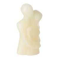 Kerze Couple in Weiß - Weiß, Basics (5/11/4cm) - Modern Living