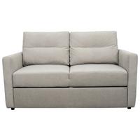 Sofa Gloria - svijetlo siva/crna, Moderno, tekstil/plastika (152/94/102cm) - Modern Living