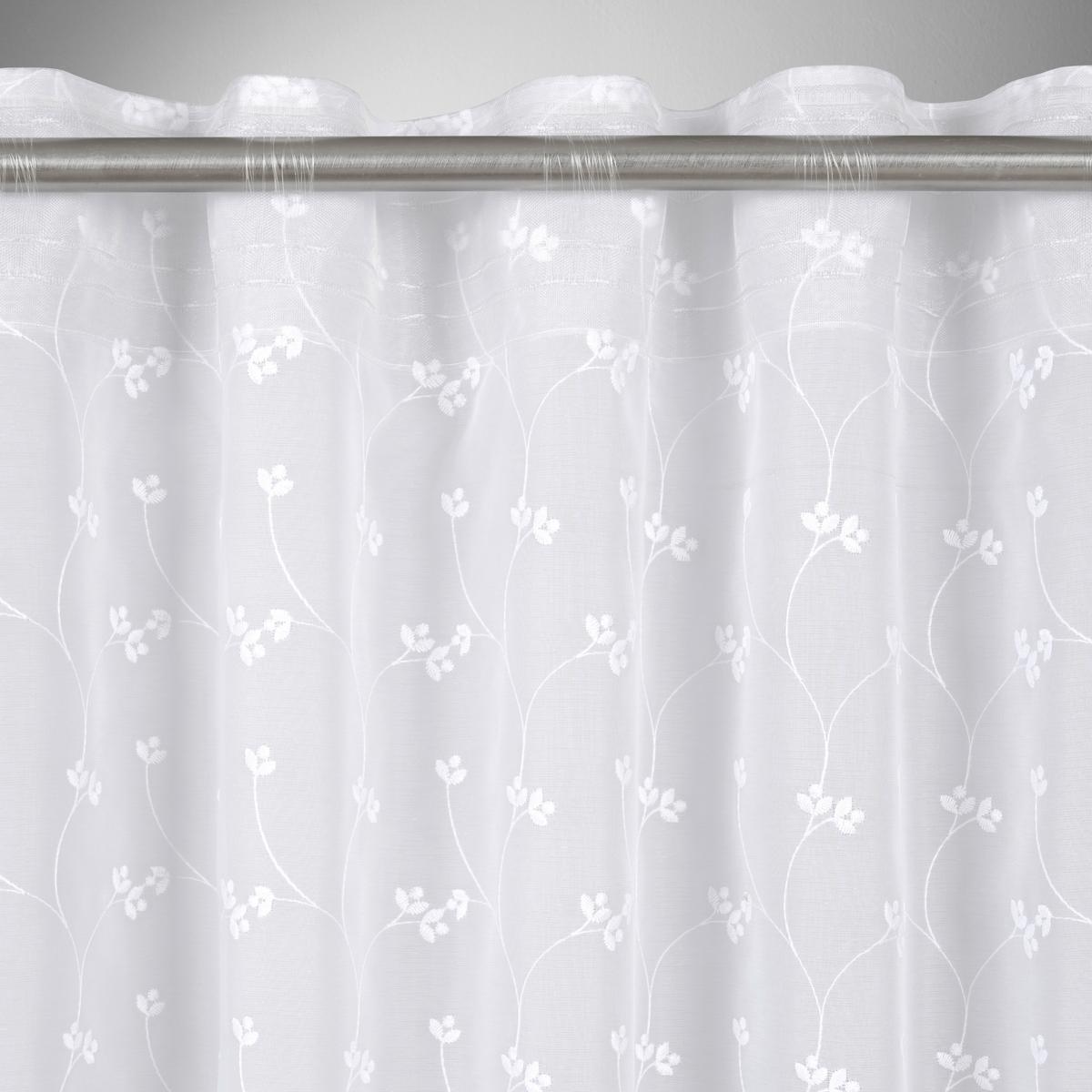 Draperie gata confecționată Stella - alb, Romantik / Landhaus, textil (140/245cm) - Mömax