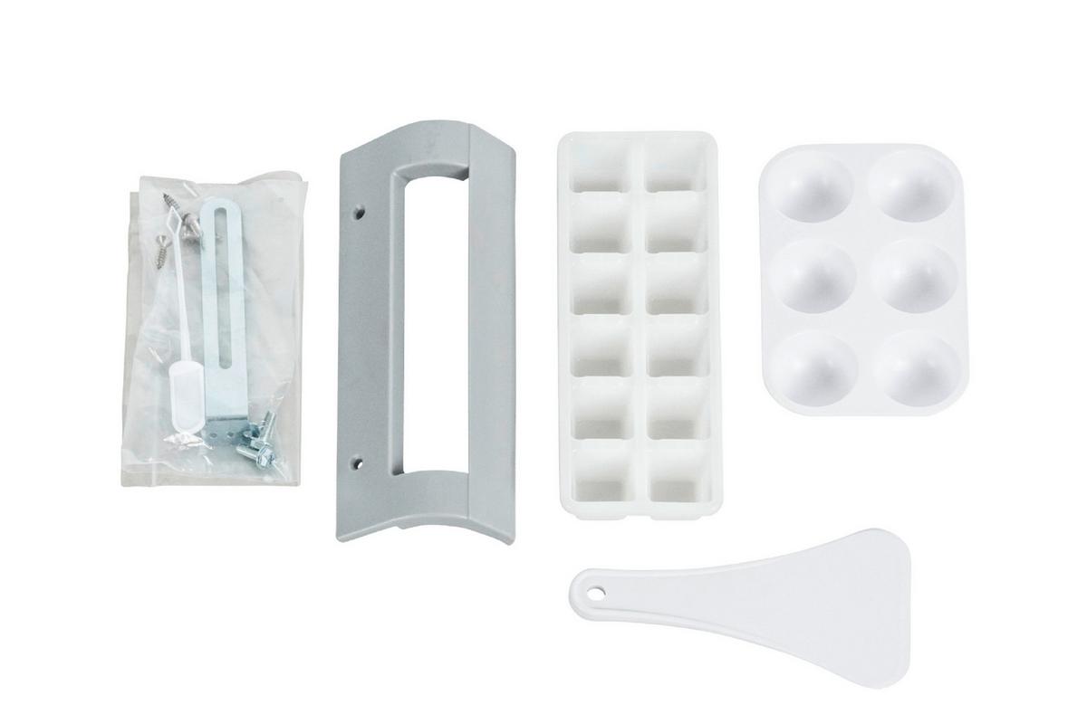 Hladilnik Lian - bela, Basics, kovina/steklo (49,5/81,5/55cm) - Respekta