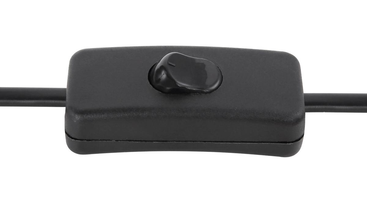 Tischleuchte Thomas in Grau max. 25 Watt - Silberfarben/Goldfarben, Design, Textil/Metall (17/17/22cm) - Globo