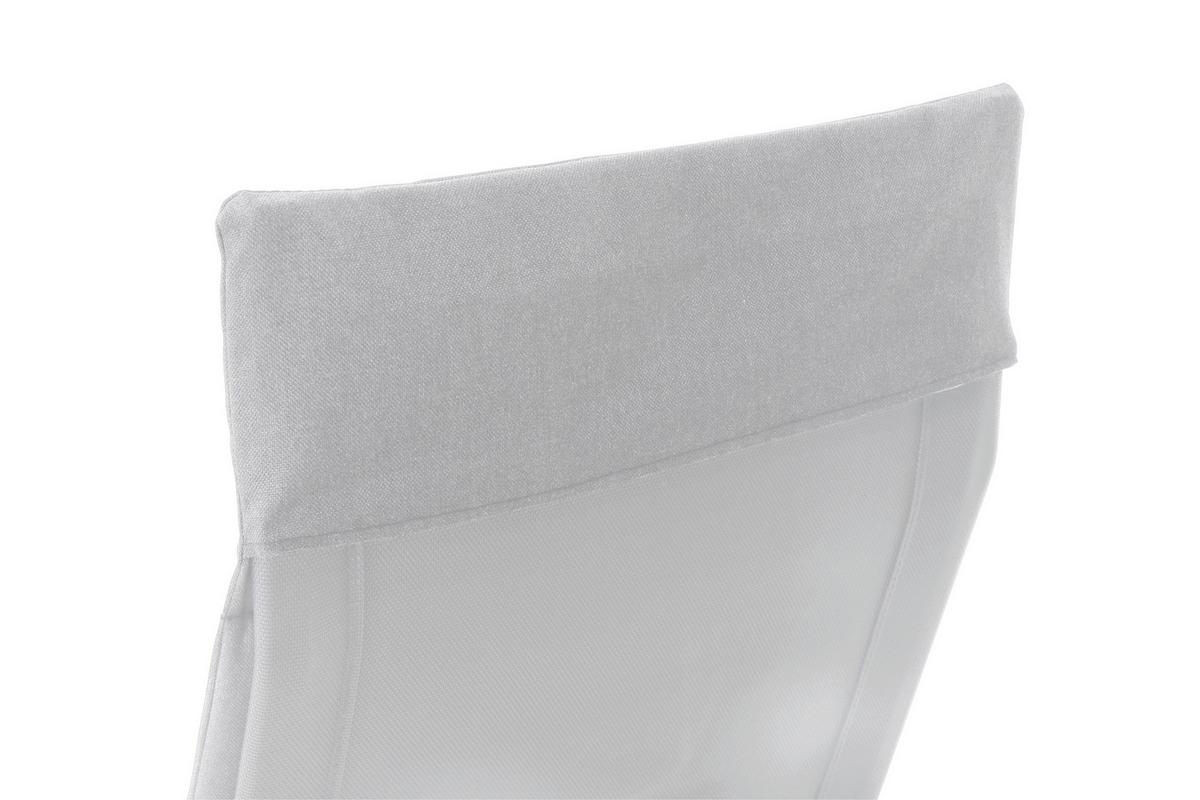 Sienna Garden Relaxliege ca.57x81x143cm Grau - Grau, KONVENTIONELL, Kunststoff/Textil (57/81/143cm) - Siena Garden
