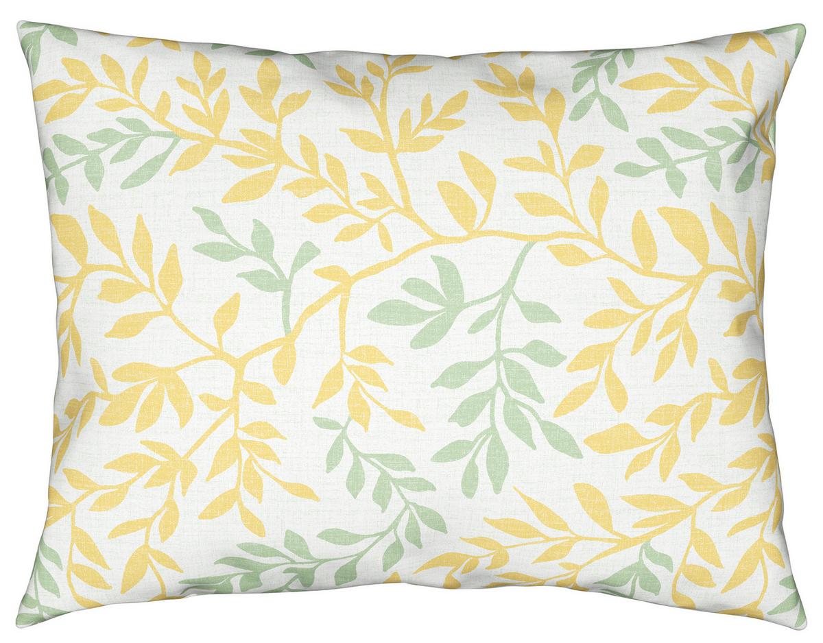 Ágyneműhuzat-garnitúra Siglinde - sárga/zöld, Konventionell, textil (140/200cm) - Modern Living