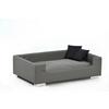 Hundesofa Candy ca. 91/57/25cm - Schwarz/Grau, KONVENTIONELL, Kunststoff (91/57/25cm)