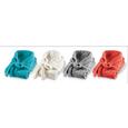 Bademantel Paul in 4 Farben - Blau/Rot, Textil (S,M,L,XL) - MÖMAX modern living