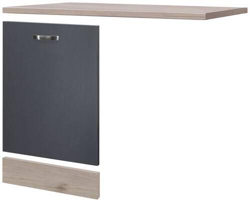 Panou mașină de spălat vase SHADOW  GSP-PAKET TIGSV - gri închis/stejar San Remo, Modern, material pe bază de lemn (110/85/60cm)