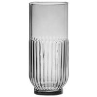 Longdrinkglas Black Skye in Dunkelgrau ca. 395ml - Dunkelgrau, MODERN, Glas (6,5/15cm) - Premium Living