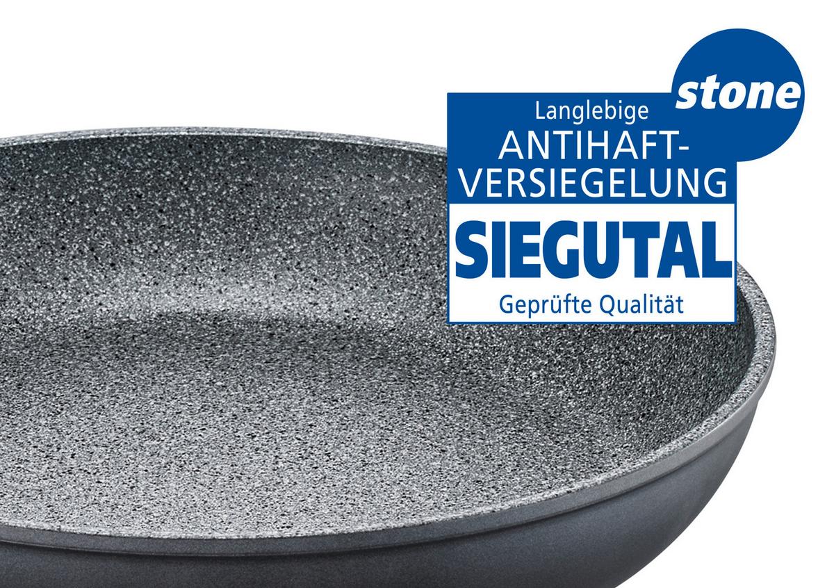 PATELNIA DO SERWOWANIA 1706-999-24 I - szary, Basics, metal/szkło (24cm) - Schulte Ufer
