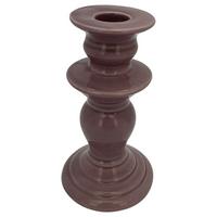 Kerzenhalter Nelly Flieder - Flieder, MODERN, Keramik (8,5/8,5/15cm) - Mömax