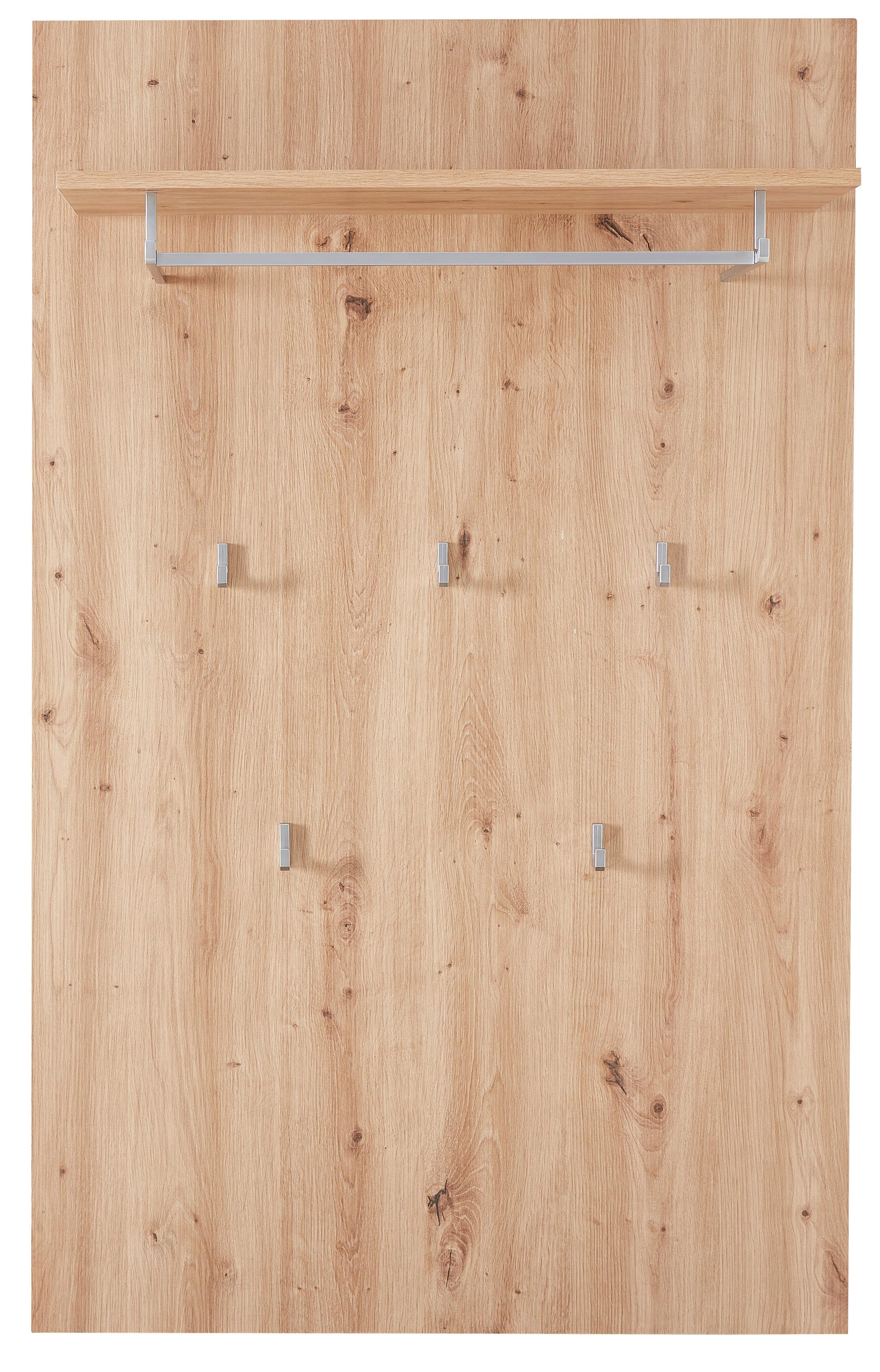 Garderobenpaneel in Eiche - Eiche Artisan, Modern, Holzwerkstoff (84/135/27cm) - Mömax