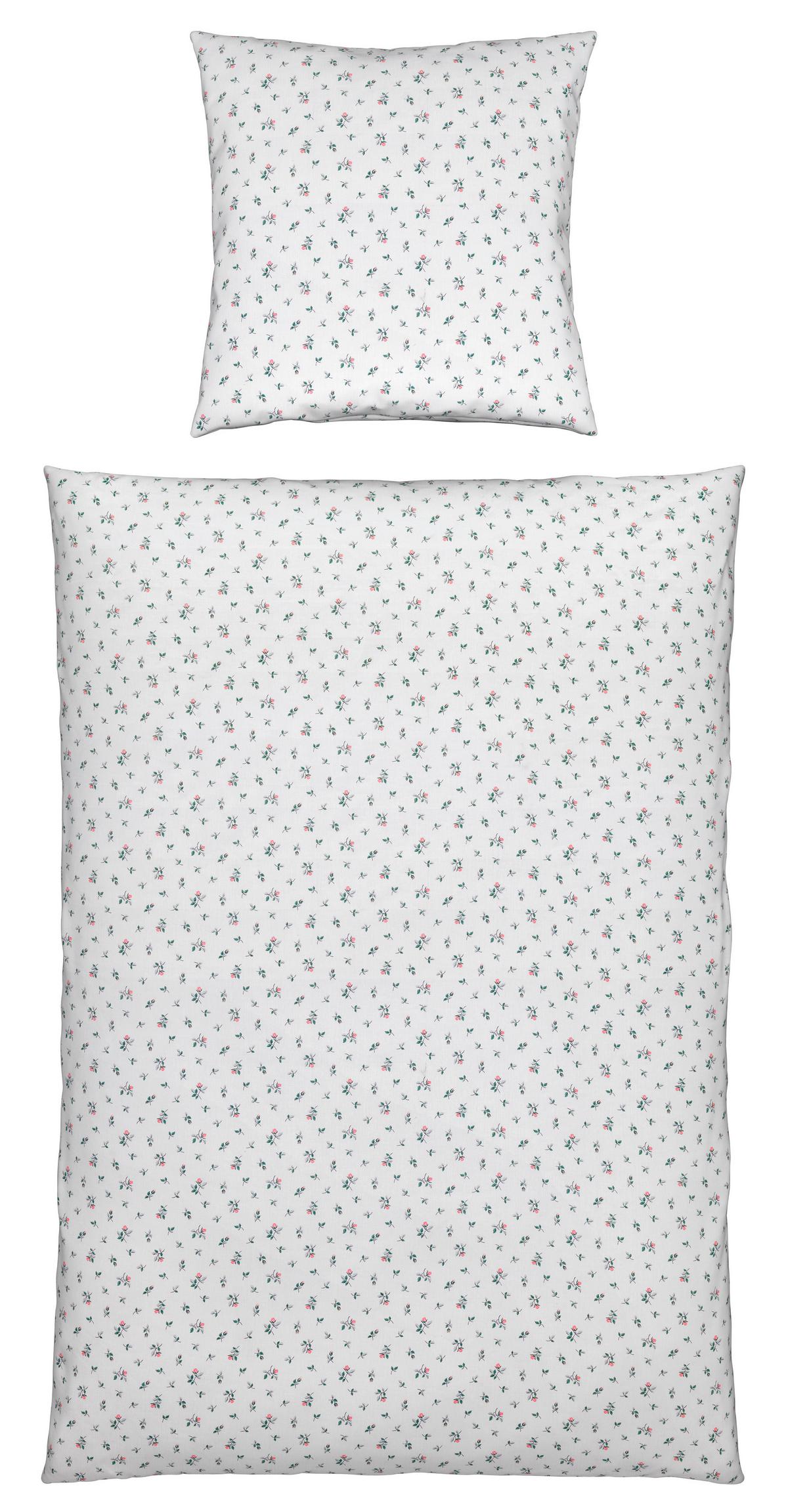 Bettwäsche Rose in Beige ca. 135x200cm - Beige, ROMANTIK / LANDHAUS, Textil (135/200cm) - Modern Living