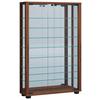 Vitrine Lumo ca. 59x91x18 cm Nussbaum - Nussbaumfarben, MODERN, Glas/Holzwerkstoff (59/91,3/18cm) - MID.YOU