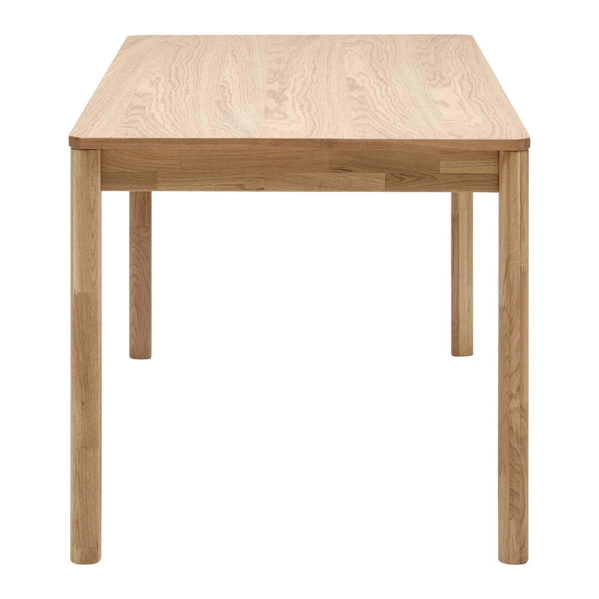 Esstisch Lund Naturfarben Eiche Echtholz - Naturfarben, MODERN, Holz (140/80/76cm) - Mömax