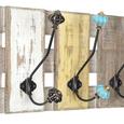 Wandgarderobe Anna - Multicolor, Holz/Keramik (59/21/11cm) - PREMIUM LIVING