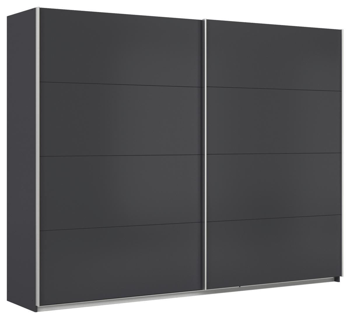 DULAP USI CULISANTE FELDKIRCH - antracit, Modern, material pe bază de lemn (271/210/62cm)