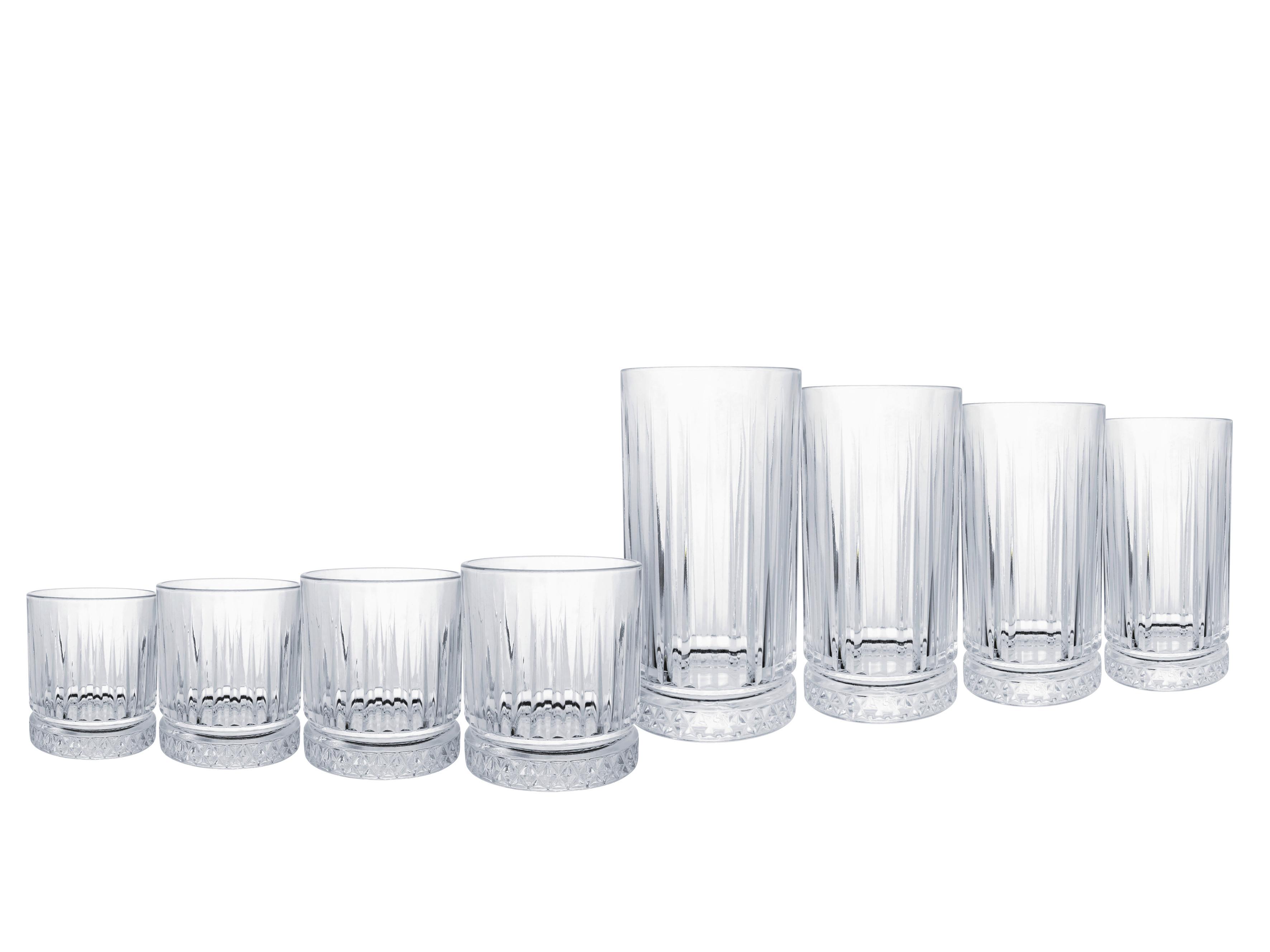Pohárkészlet 24663 Elysia Transparent - áttetsző, Basics, üveg - Creatable