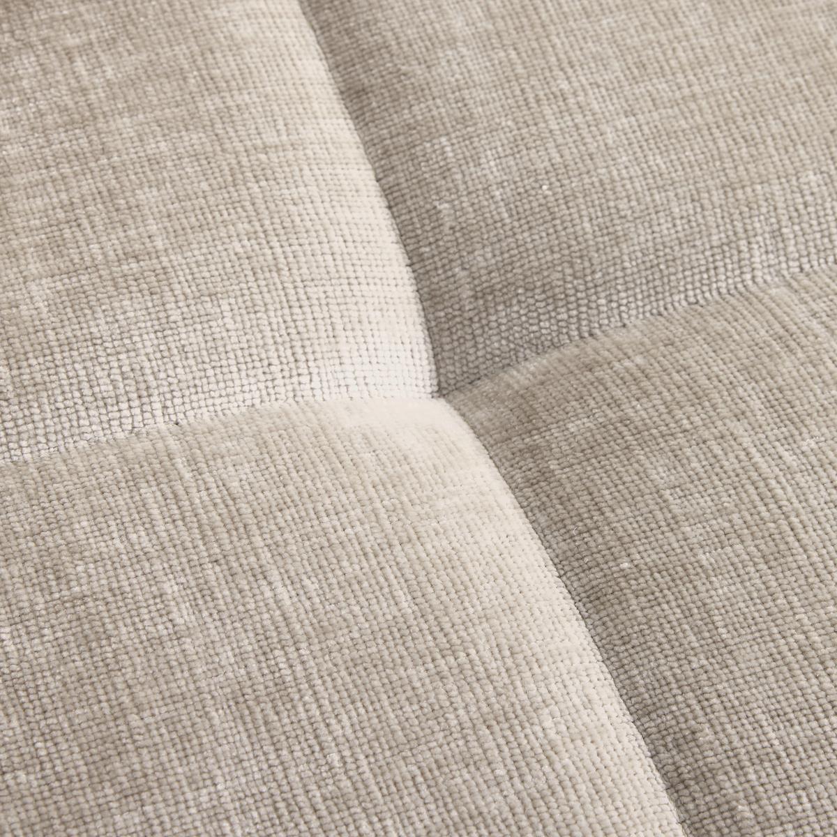 Bigsofa Matteo Greige - Greige/Schwarz, MODERN, Holz (246/93/124cm) - Based