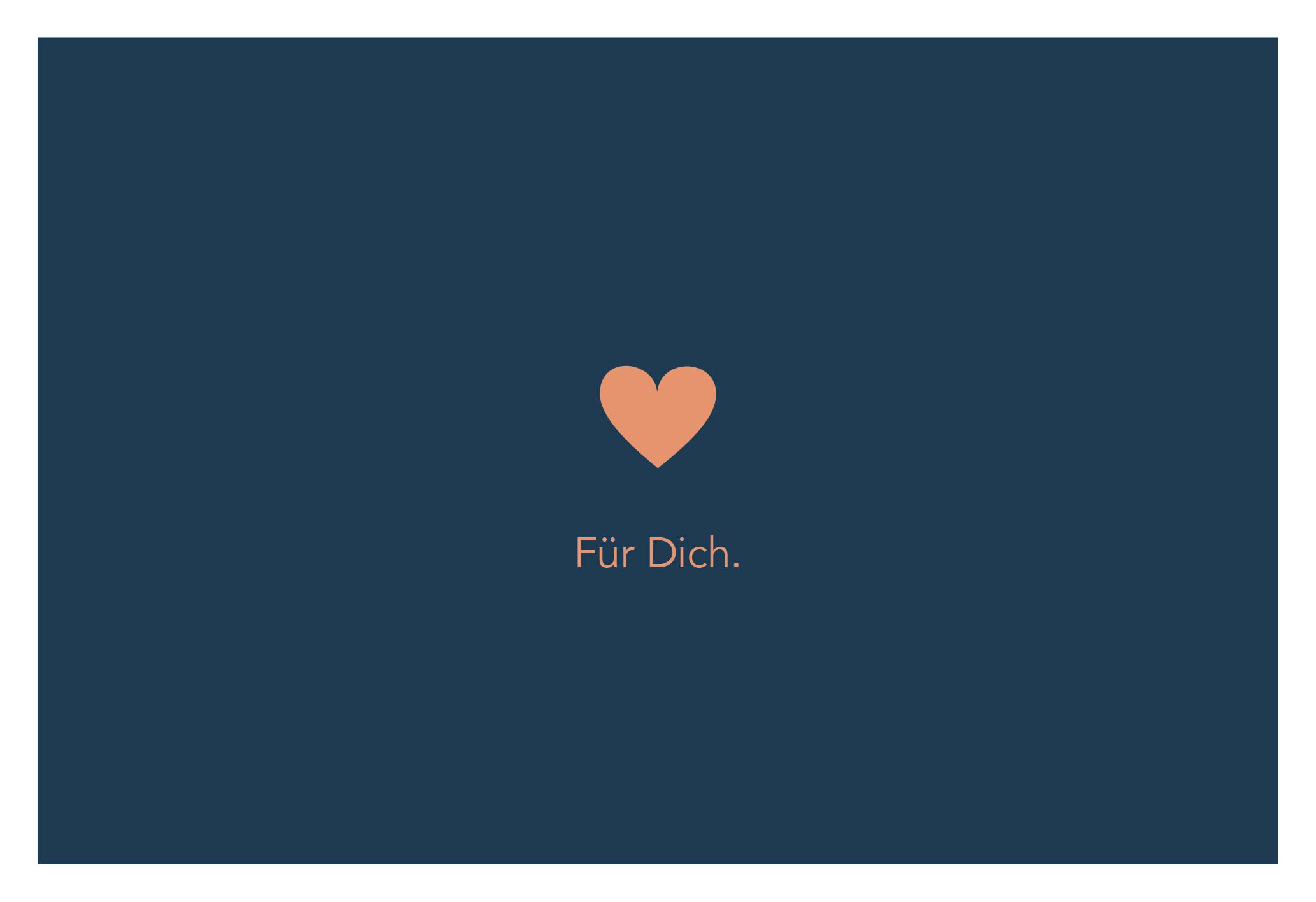 Glückwunschkarte Kupfergold Multicolor - Multicolor, Basics, Papier (24/17,5cm)