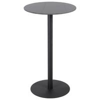 Bartisch Tobias Schwarz - Schwarz, MODERN, Keramik/Metall (60/105cm) - Mömax