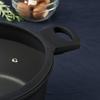 GRYTA BLACK LINE - klar/svart, Klassisk, metall/glas (28/12,8cm) - Gourmesto