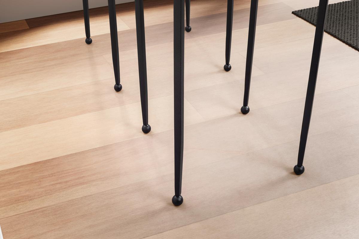 SATZTISCH WL7.130 - Blau/Schwarz, Design, Glas/Metall - MID.YOU