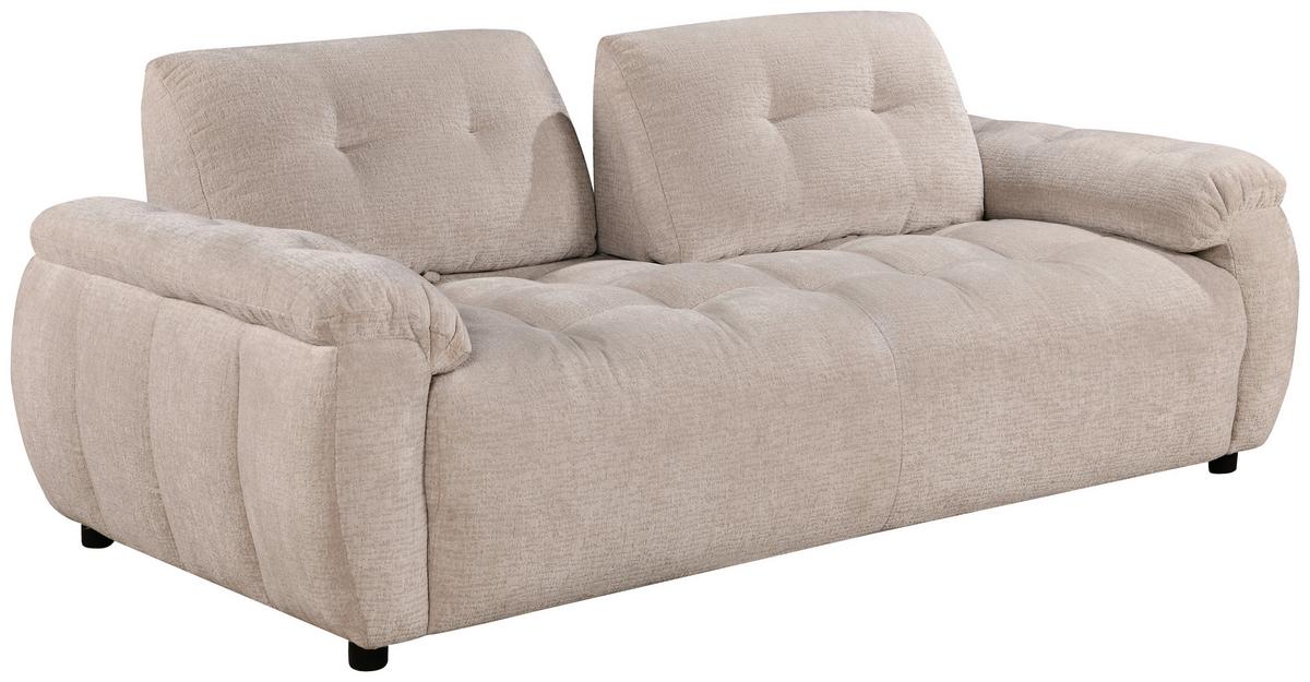 Sofa Alba - crna/sivo-bež, Moderno, drvo/tekstil (210/84/106cm) - Mömax