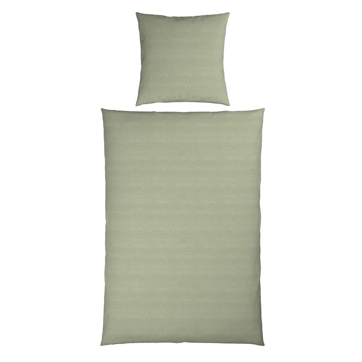 Bettwäsche TY XL Salbeigrün ca. 155x220cm - Salbeigrün, Textil (155/220cm) - Mömax