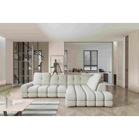 Kutna Garnitura Tollo L - bež/crna, Moderno, drvni materijal/drvo (302/116cm) - Premium Living