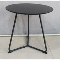 Stolić Mica - crna, Moderno, drvni materijal/metal (55/46cm) - Modern Living