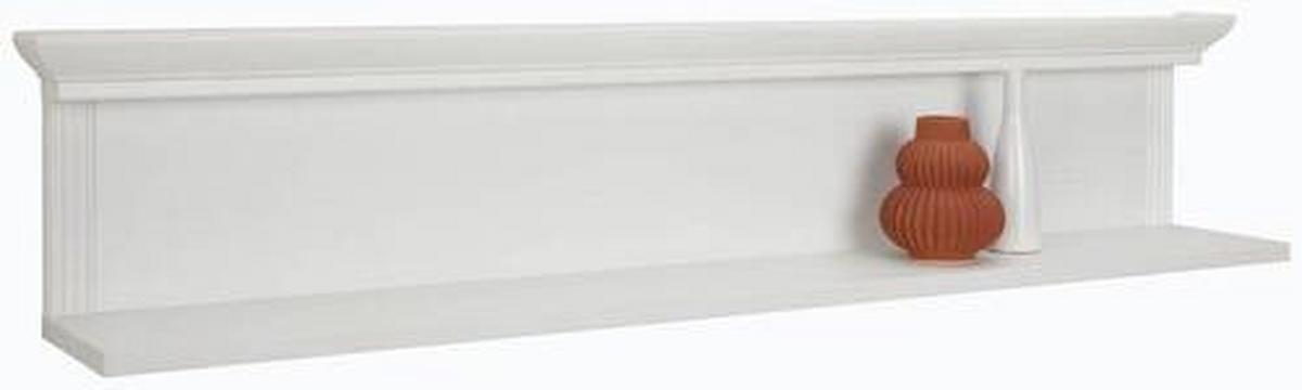 tablette murale in Pinienfarben - couleur de pin, Romantik / Landhaus, matériau de bois (142/29/20cm) - Zandiara