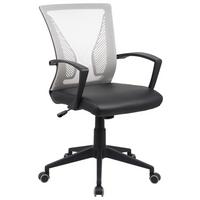 DREHSTUHL OFFILO PU - Schwarz/Grün, Konventionell, Kunststoff/Metall (48/92/46cm)