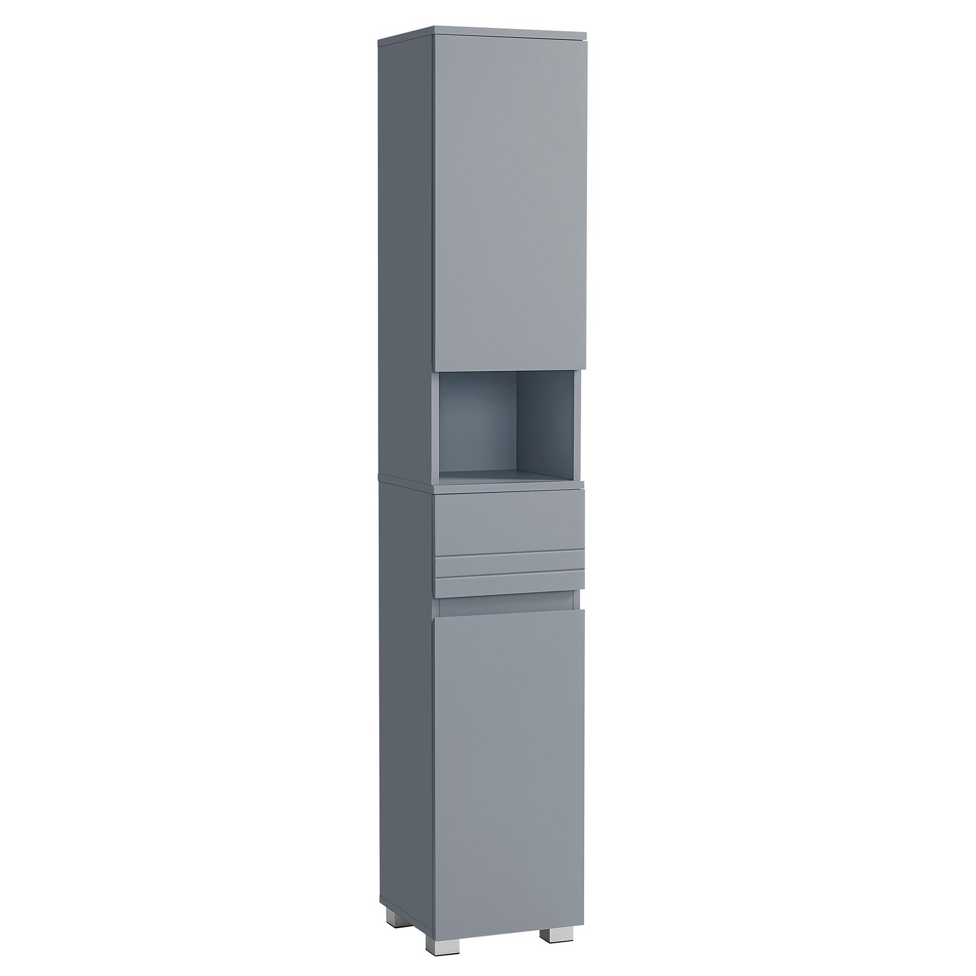 HOCHSCHRANK BBC560P36 - Grau, Trend, Holzwerkstoff (30/170/30cm) - MID.YOU