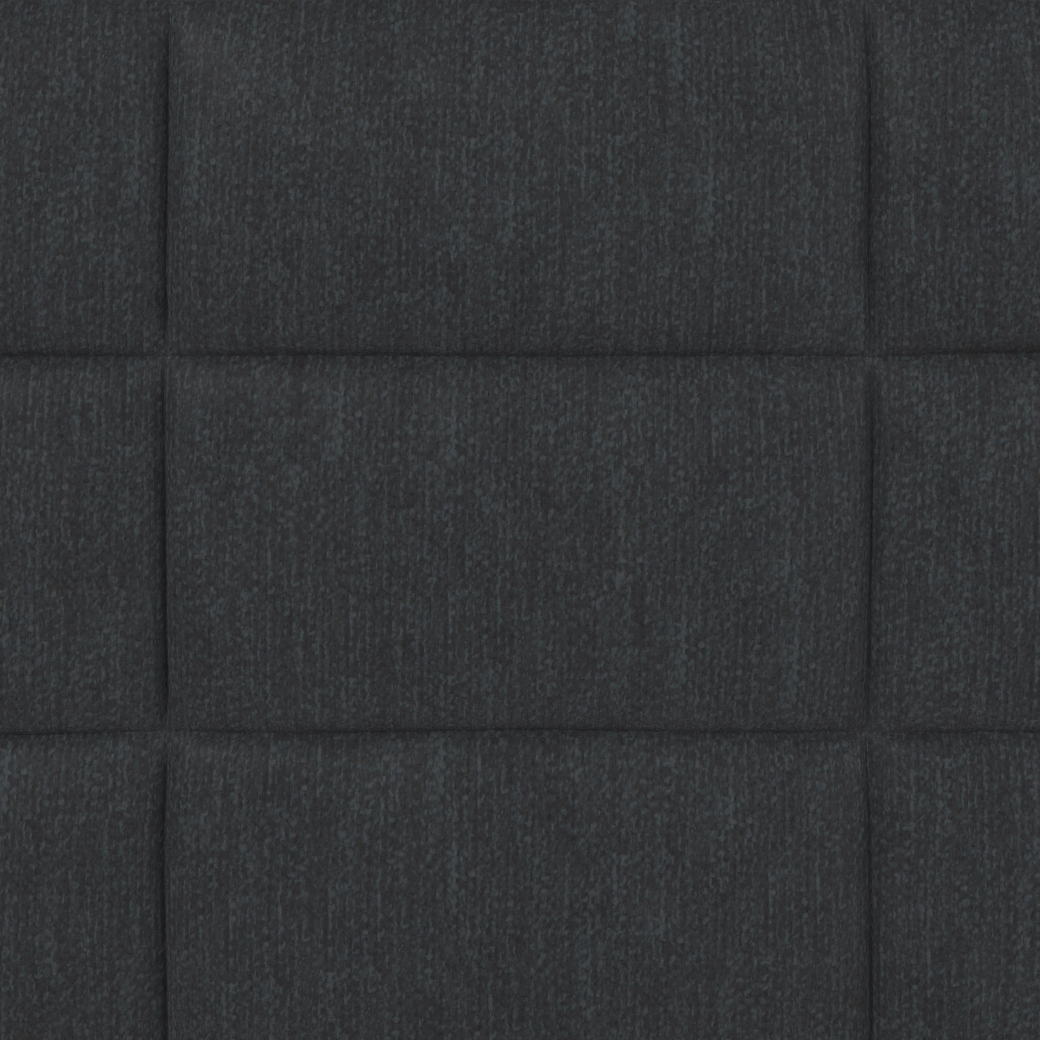 KONTINENTALSÄNG ARIA - mörkgrå/svart, Modern, trä/textil (180/200cm) - Bessagi Home