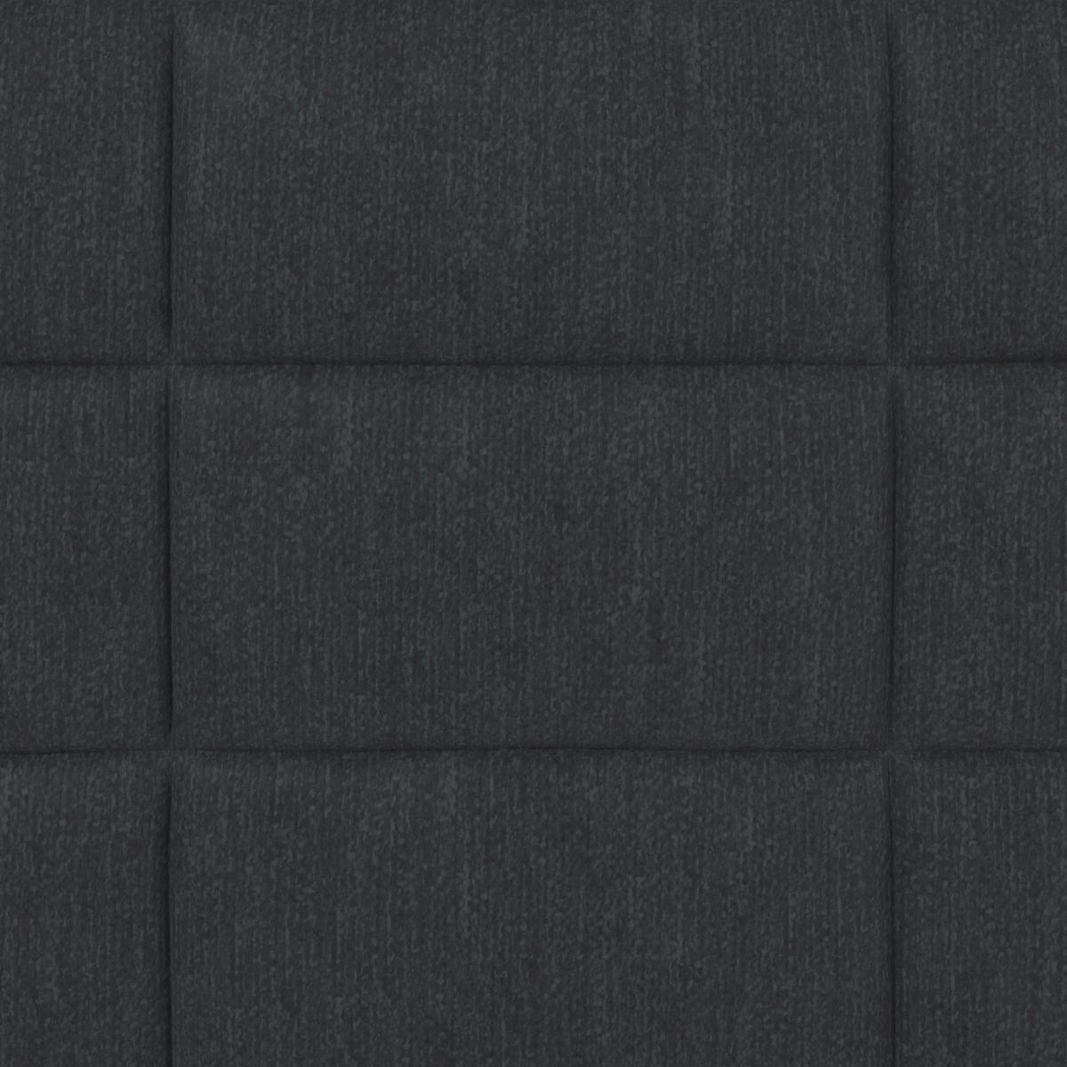 Boxspringbett Aria ca. 180x200 cm Dunkelgrau mit Topper - Dunkelgrau/Schwarz, MODERN, Holz/Kunststoff (180/200cm) - Bessagi Home