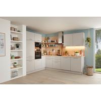 Eckküche Manhattan Uni - Platinfarben/Eschefarben, MODERN, Holzwerkstoff (230/295cm) - Nolte Küchen