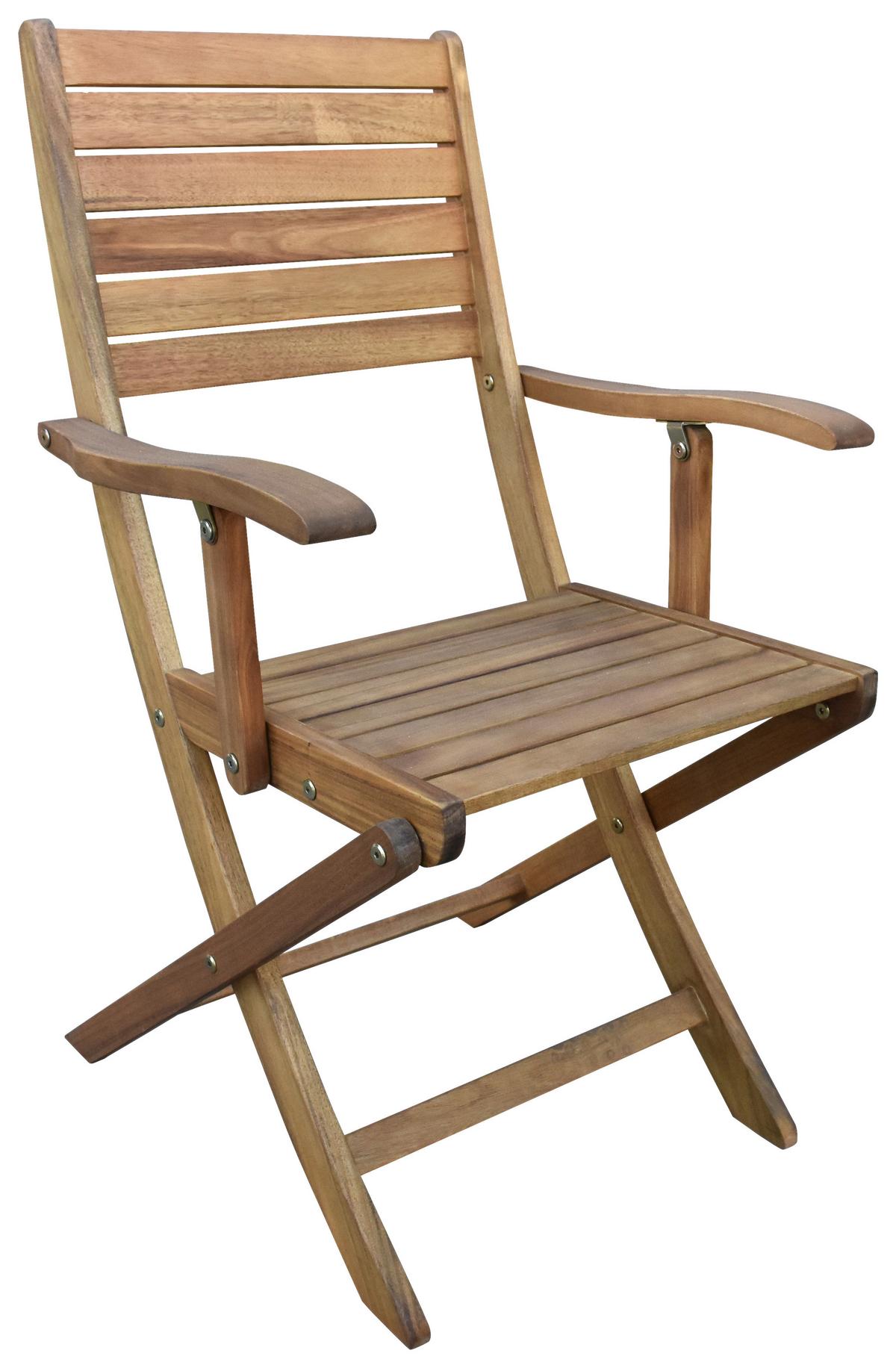 Vrtna Garnitura Kiel, Masivno, Raztegljiva Miza - barva tikovine, Natur, les (160-220/100/74cm) - James Wood