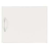 Aufsatzschrank in Weiss - Weiss/Alufarben, Konventionell, Holzwerkstoff/Kunststoff (50/40/40cm) - Mömax