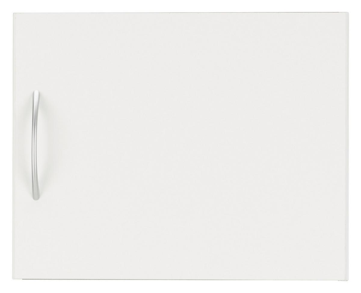 Aufsatzschrank in Weiss - Weiss/Alufarben, Konventionell, Holzwerkstoff/Kunststoff (50/40/40cm) - Mömax
