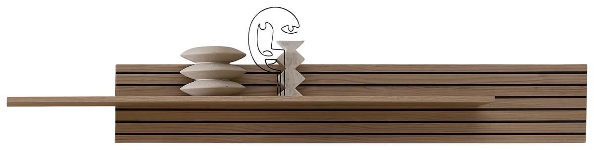 Wandboard Memphis Eichefarben - Eichefarben, MODERN, Holzwerkstoff (160/22/22cm) - Premium Living