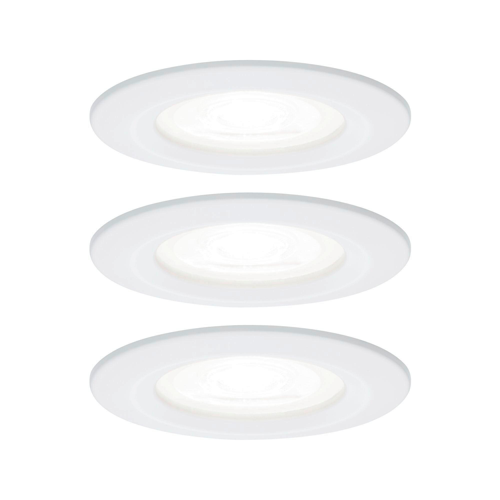 LED-Deckenleuchte Nova in Alufarben max. 6,5 Watt - Zinkfarben/Alufarben, Design, Metall (7,8cm) - Paulmann