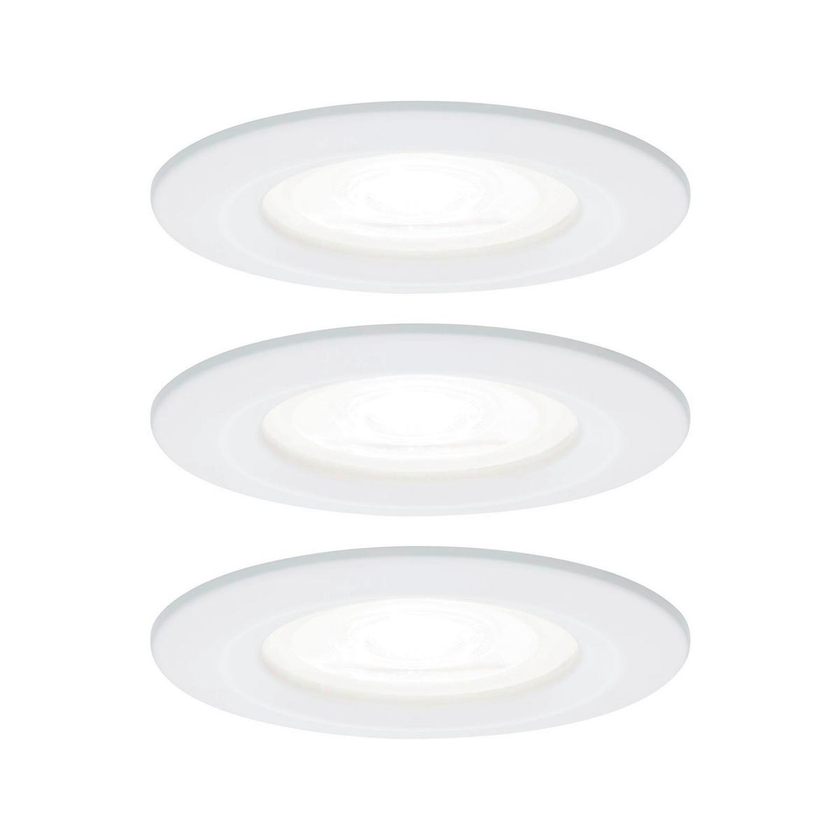 LED-Deckenleuchte Nova in Alufarben max. 6,5 Watt - Zinkfarben/Alufarben, Design, Metall (7,8cm) - Paulmann