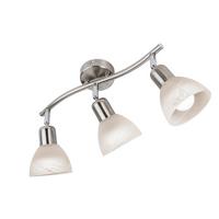 LAMPA REFLEKTOROWA 818903016X DAYTONA *SBN* - biały/kolor niklowy, Basics, metal/szkło (40/10/16,8cm) - Novel