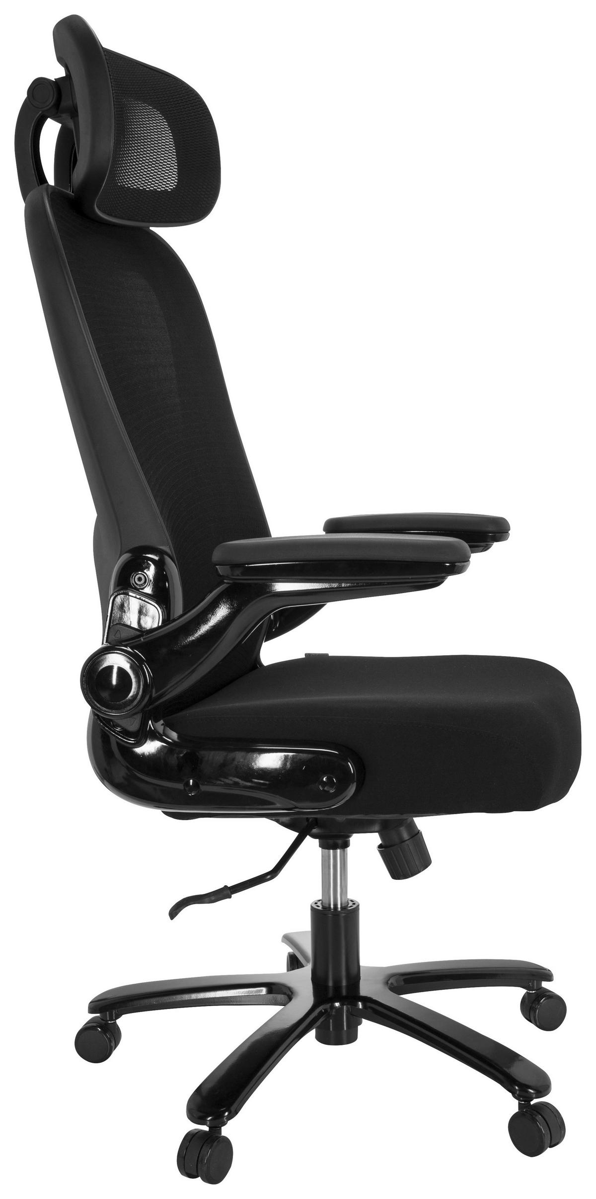 Pisarniški Stol Instructor Sw I Pro, Črna - črna, Moderno, kovina/umetna masa (75/142/63cm) - MID.YOU