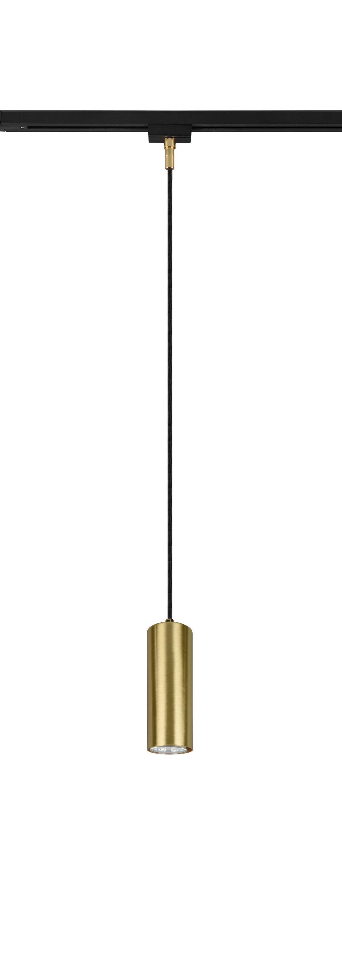 Hängeleuchte Duoline Marley in Messingfarben max. 25 Watt - Messingfarben, Design, Metall (6/180cm) - Trio Leuchten