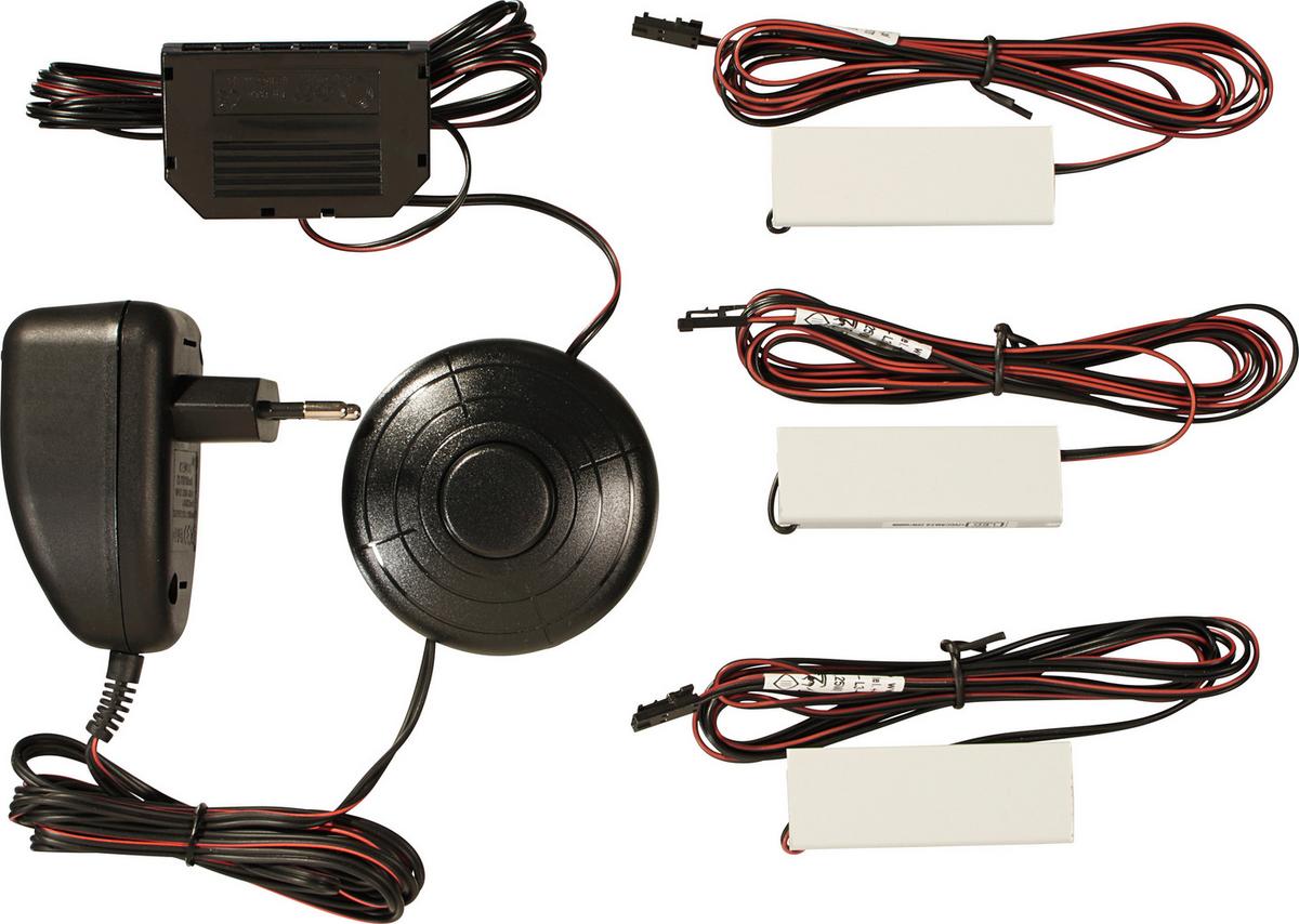 Glasbodenbeleuchtung Universal Weiß - Kunststoff - Mömax