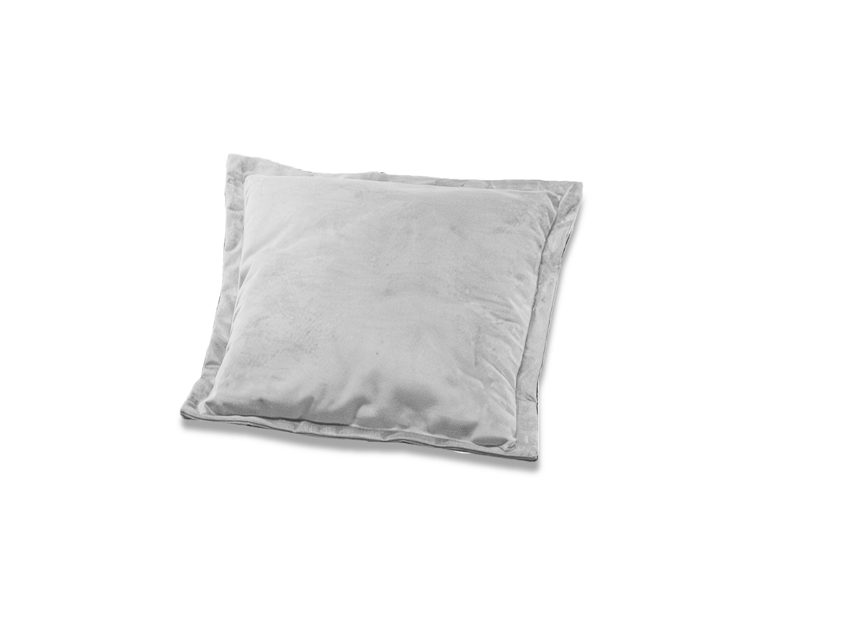 PODUSZKA DEKORACYJNA SAMOA - kolor srebrny, Design, tkanina (60/60cm) - Livetastic