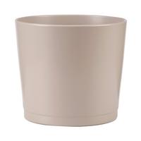 Kaspó Taupe - taupe, kerámia (22/22/20cm)