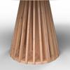 UTDRAGBART BORD ENNIO - ekfärgad, Modern, trämaterial/trä (120-200/76/120cm) - Bessagi Home